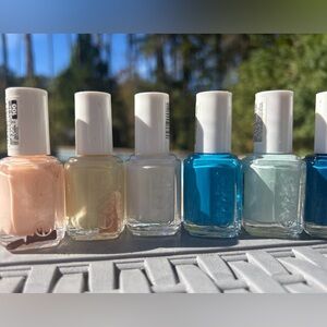 Set of Six New Bottles of Essie Nail Polish